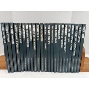 Vintage Time Life "The Epic of Flight" Complete 23 Vol Set 1982 HC Aviation
